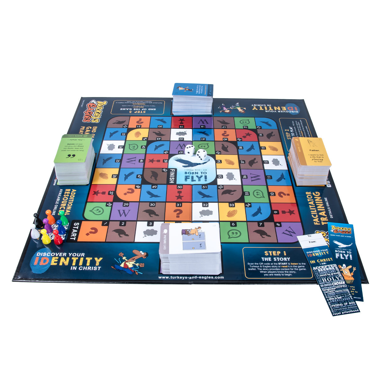 Board Game: Turkeys And Eagles Updated (Boxed Set)