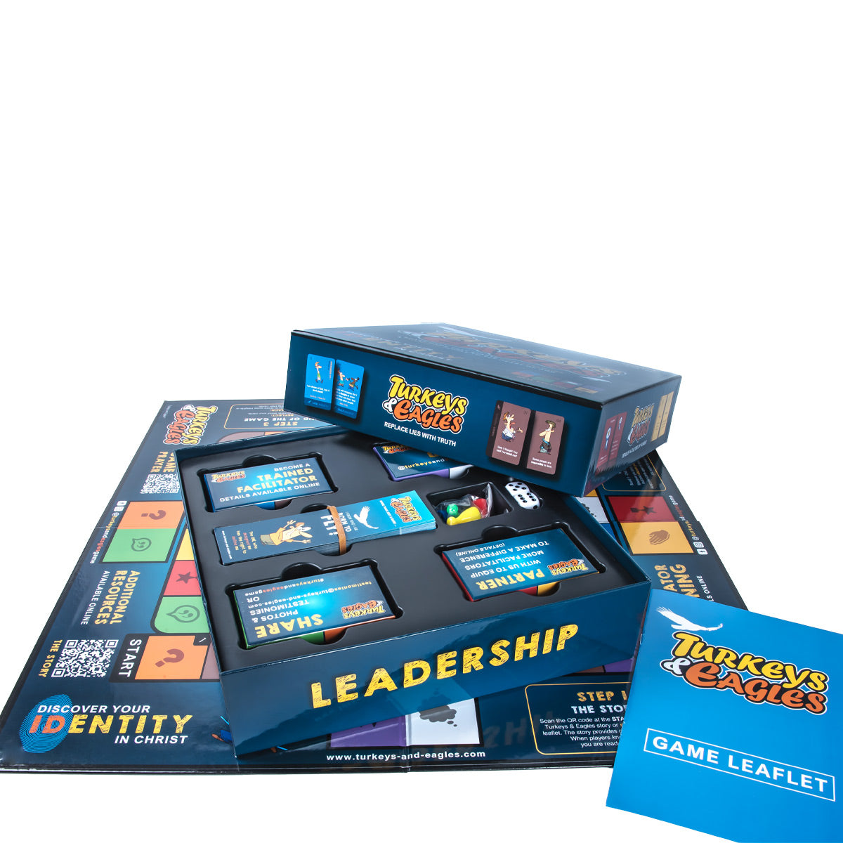 Board Game: Turkeys And Eagles Updated (Boxed Set)
