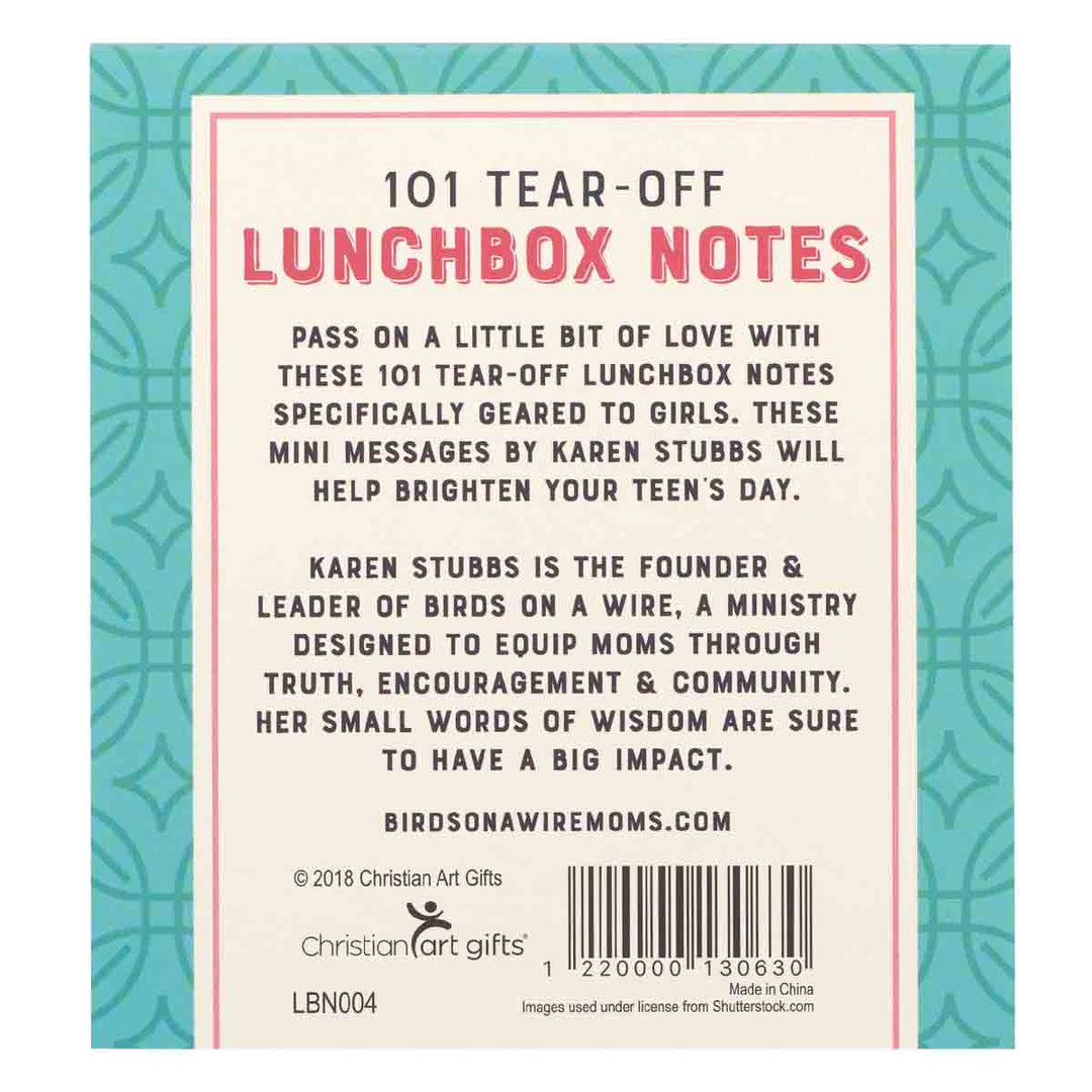 101 Lunchbox Notes For Girls (Lunchbox Notes)