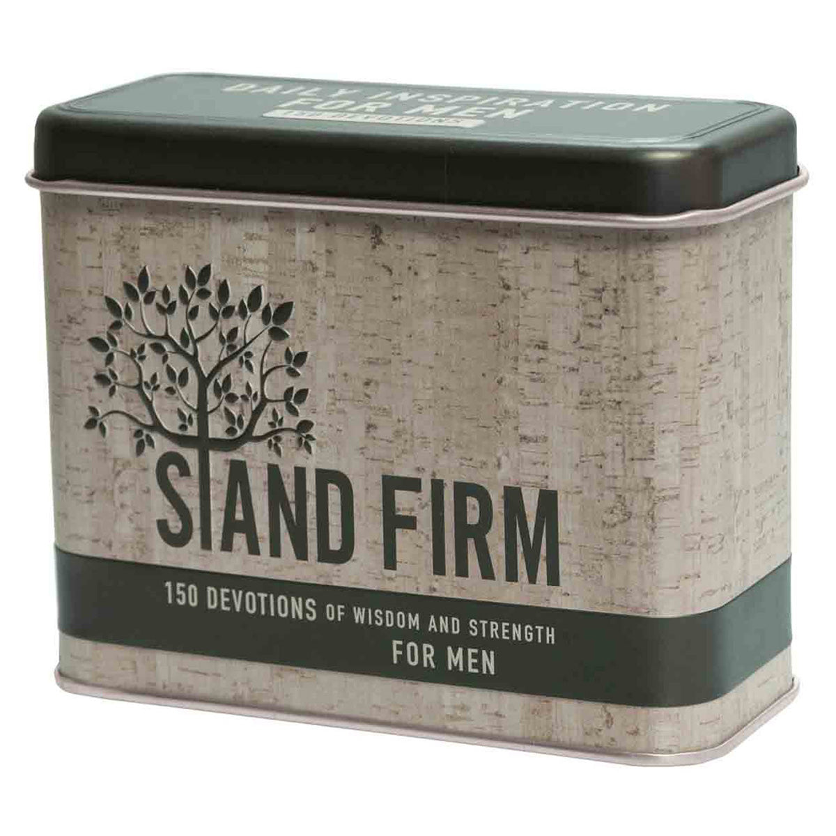Stand Firm Cards In Tin