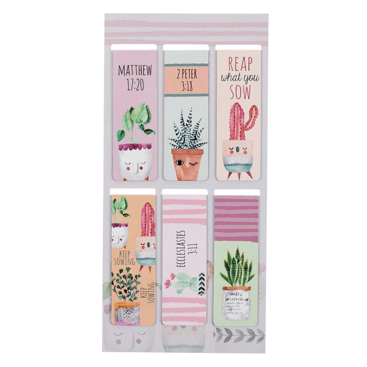 Grow In Grace Magnetic Bookmarks Set Of 6