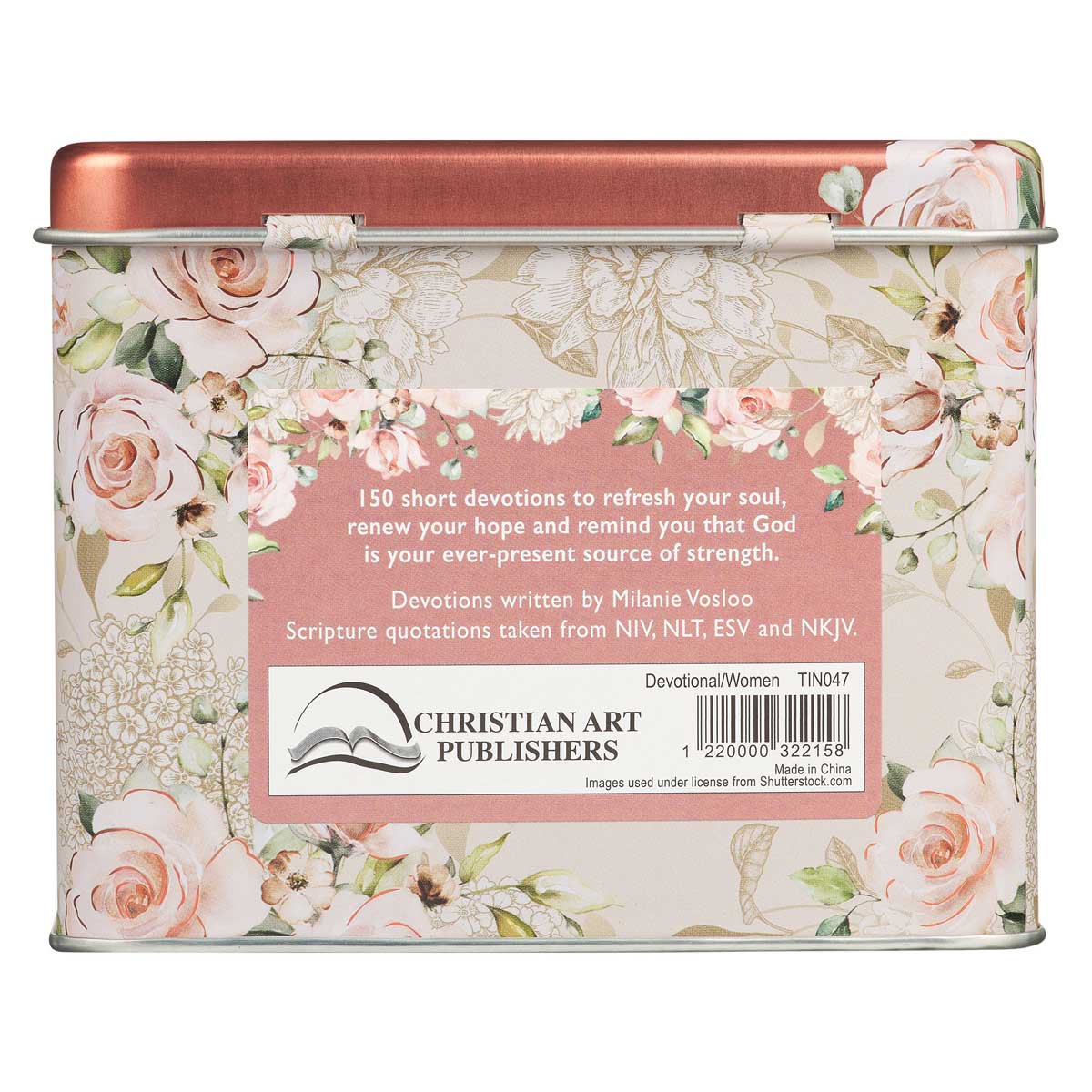 Strength For A Woman's Heart Cards In Tin