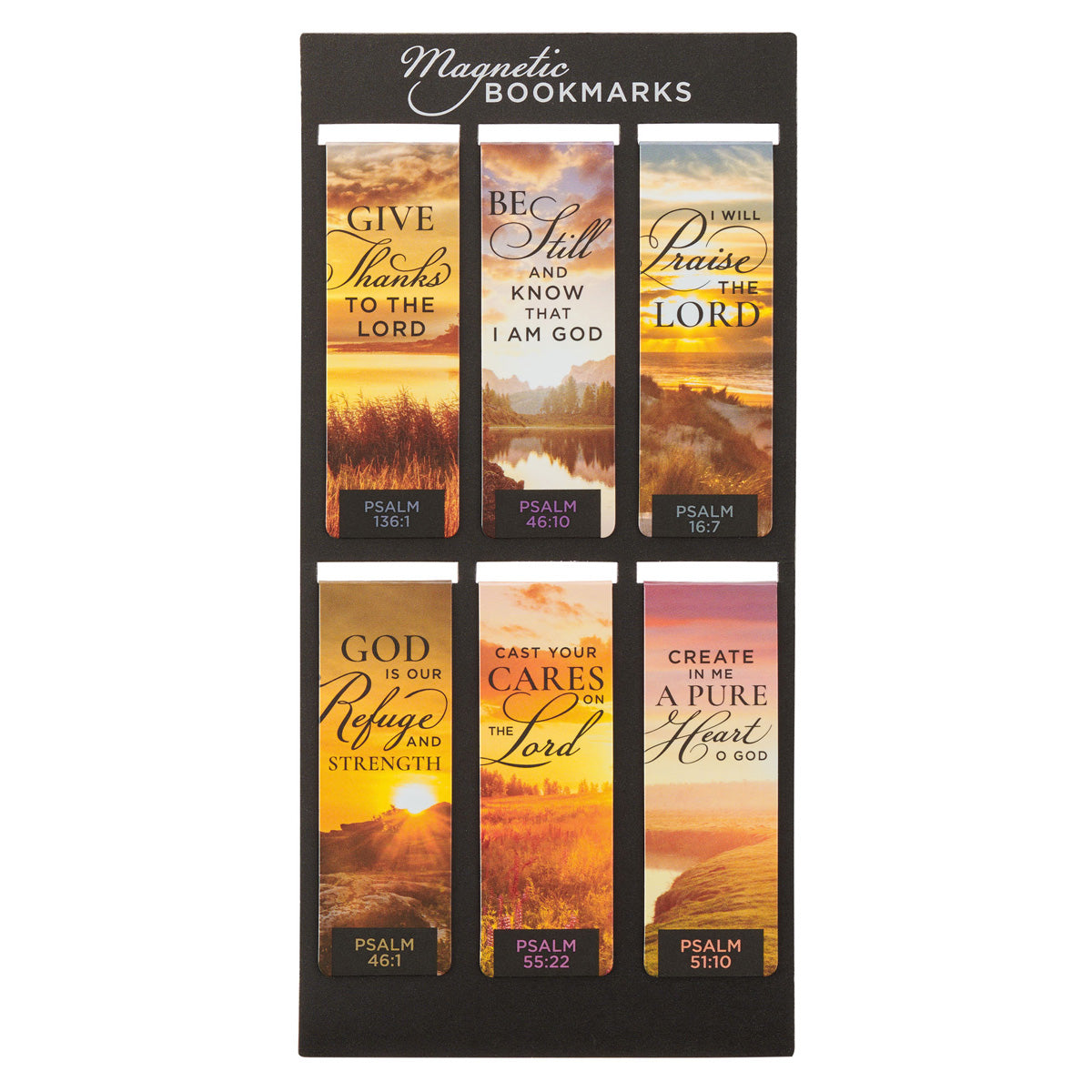 Scenic Six-Piece Magnetic Bookmark Set