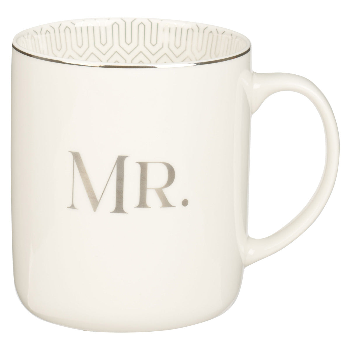 Mr. & Mrs. Two-Piece Ceramic Mug Set