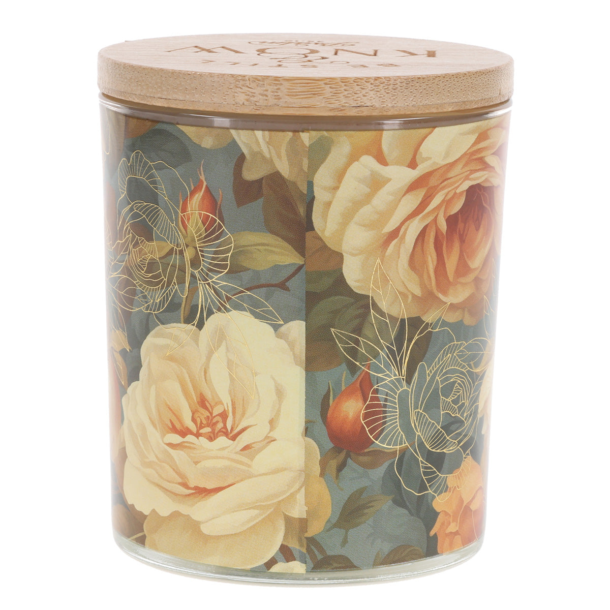 Be Still and Know Nordic Seaside Scented Candle with Bamboo Lid