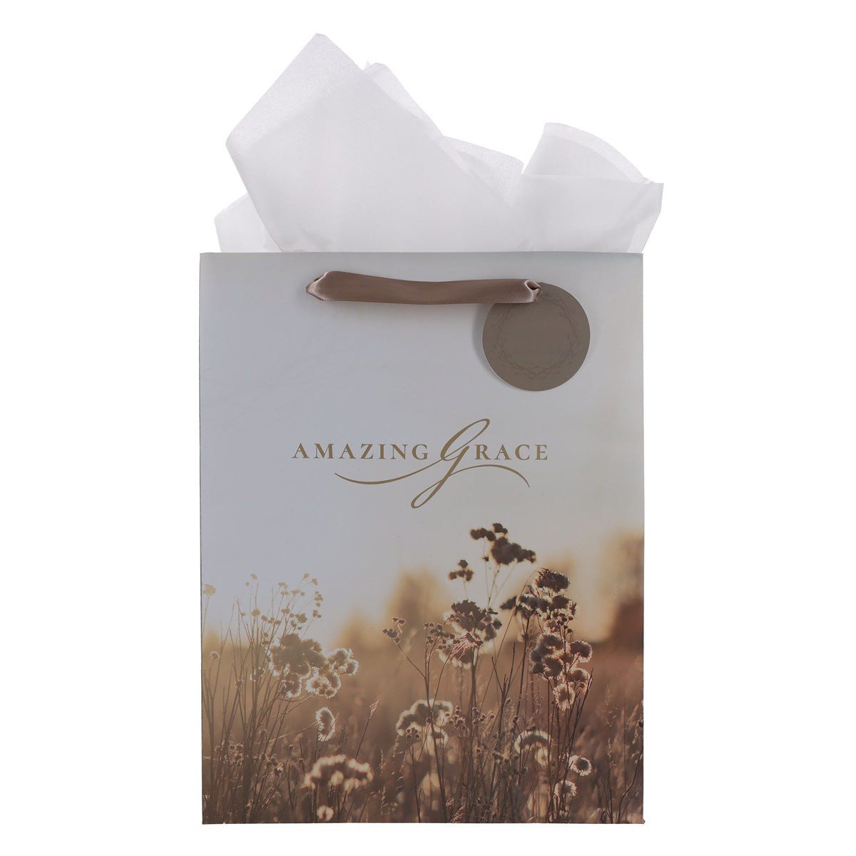 Amazing Grace Portrait Gift Bag with Gift Tag
