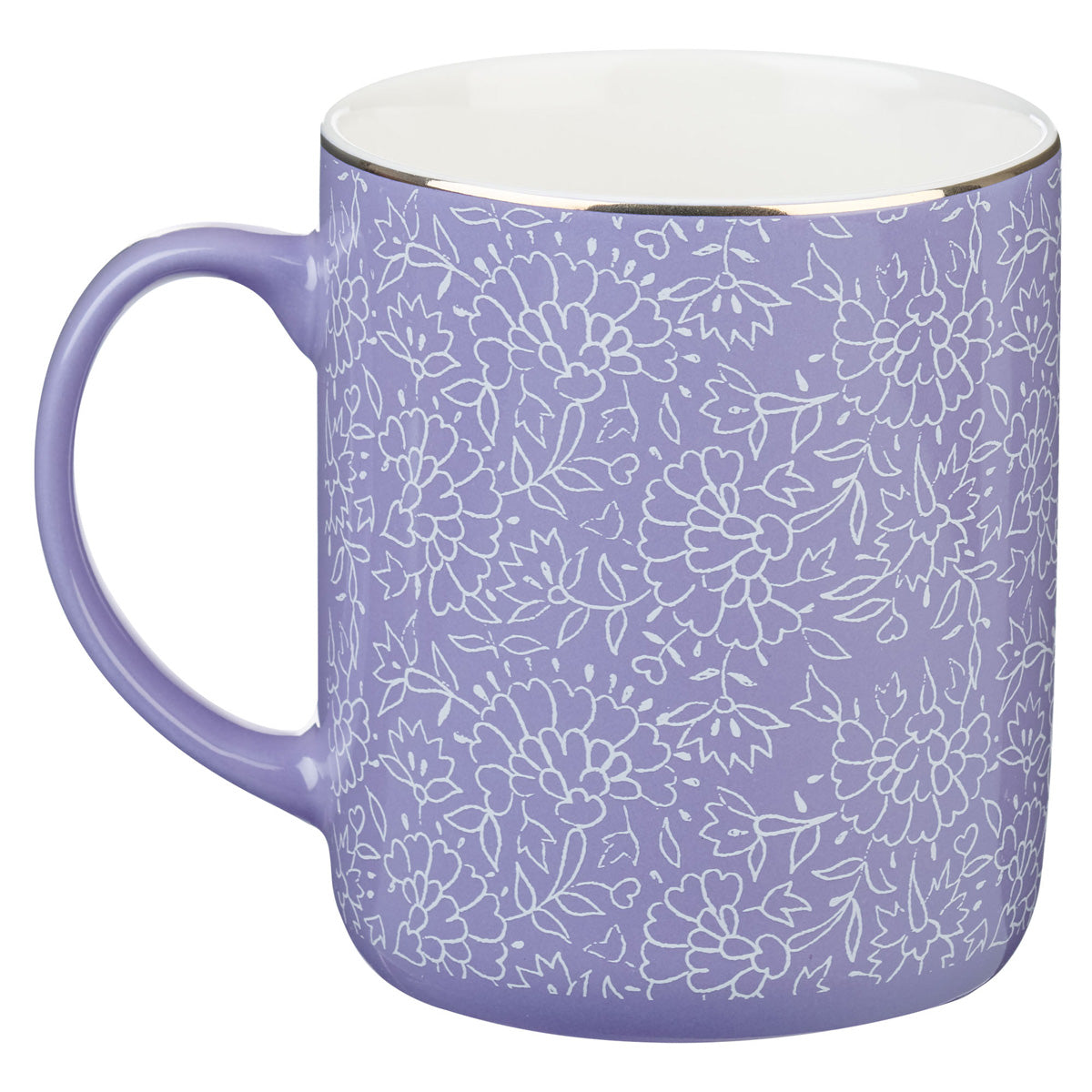 You Make the World a Better Place Purple Ceramic Mug