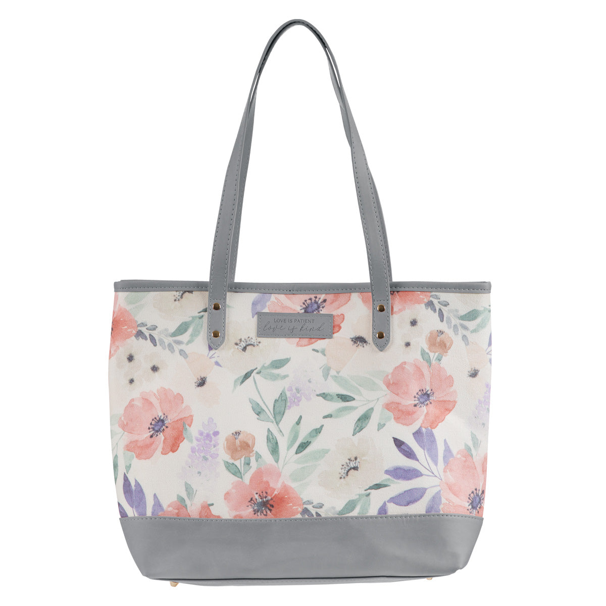 Love Is Patient Love Is Kind Canvas Tote Bag