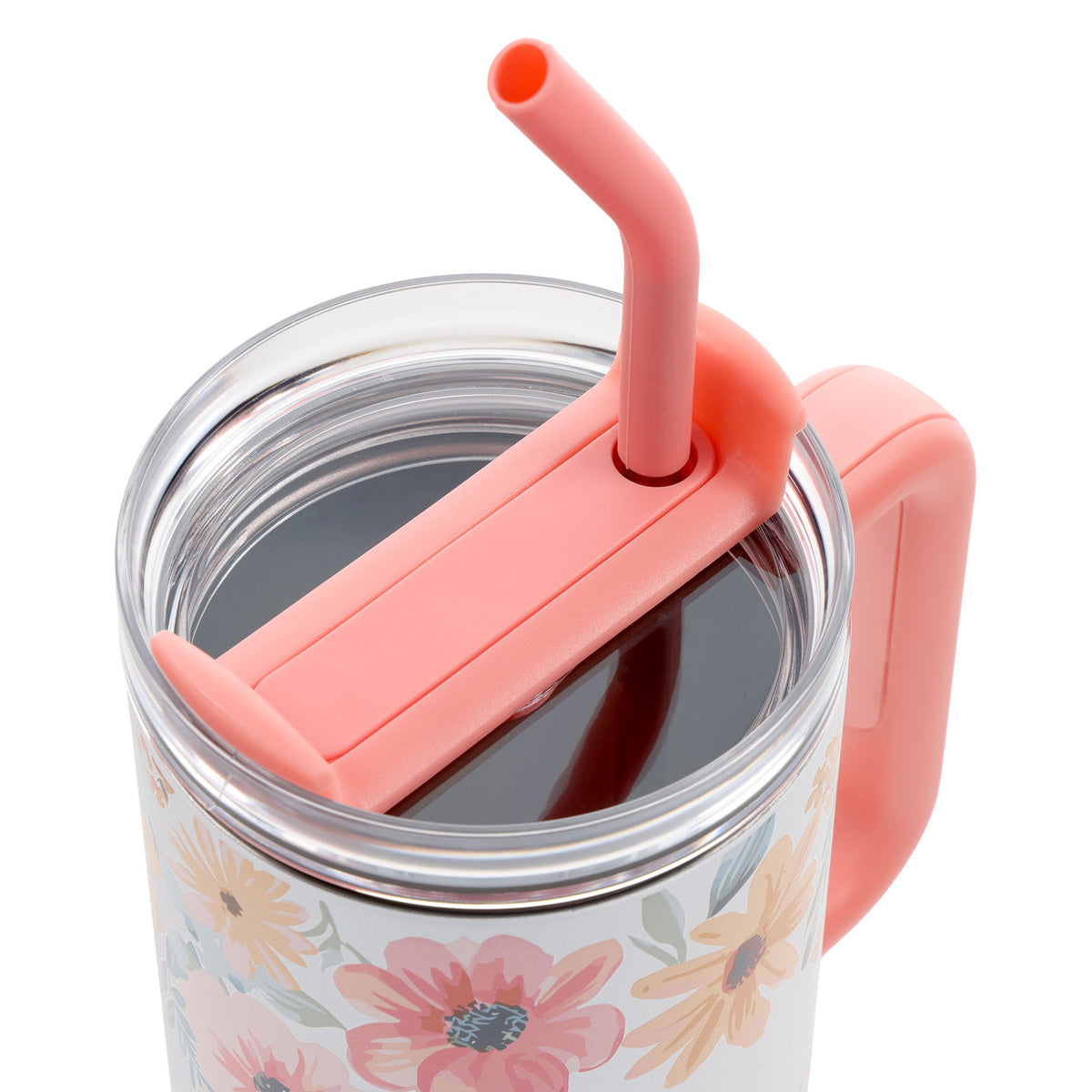 Teachers Plant Seeds That Grow Forever Large Stainless Steel Mug with Handle and Straw