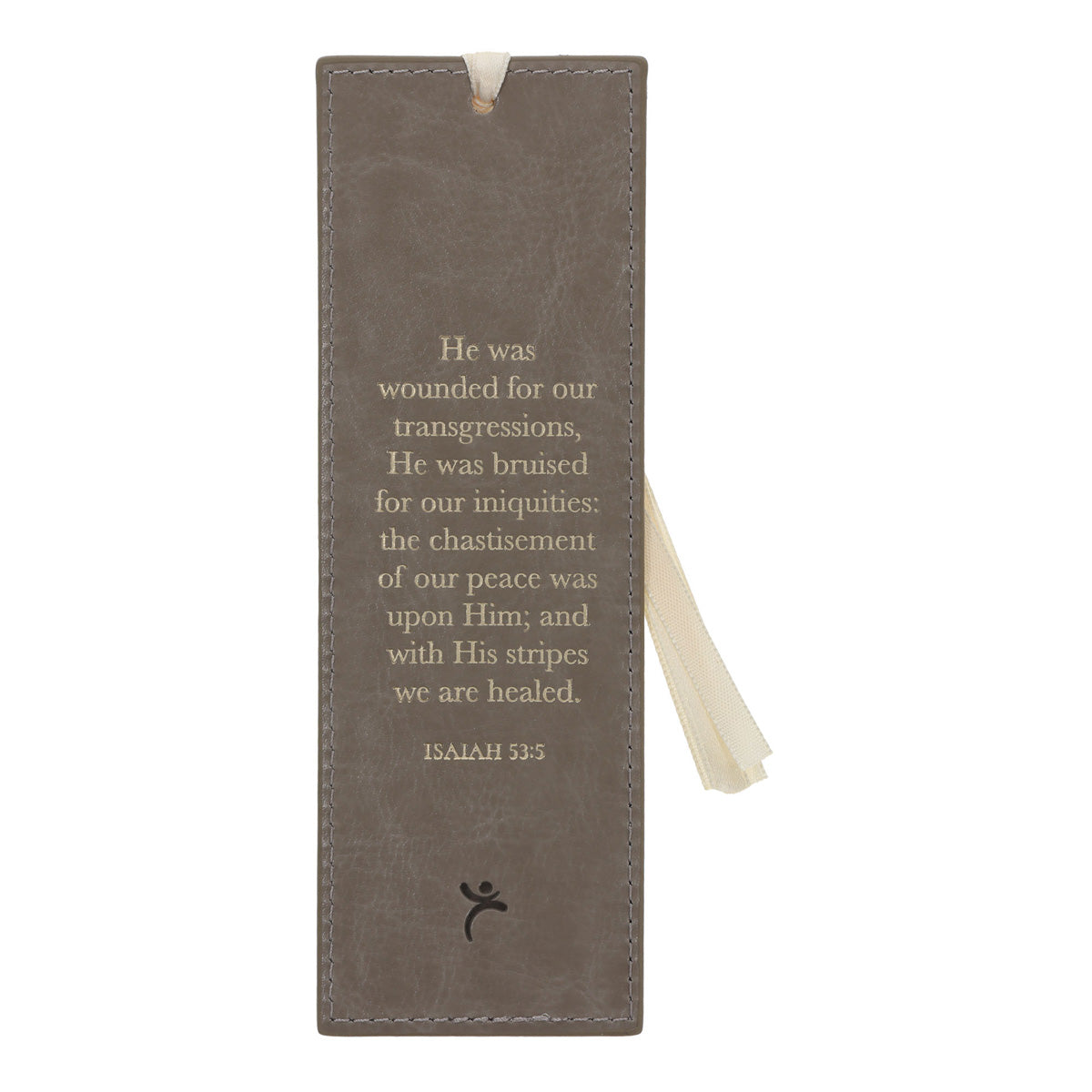 Amazing Grace Faux Leather Bookmark