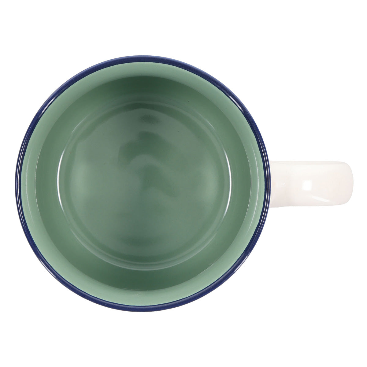 The Lord's Mercies Are New Every Morning Teal Ceramic Mug