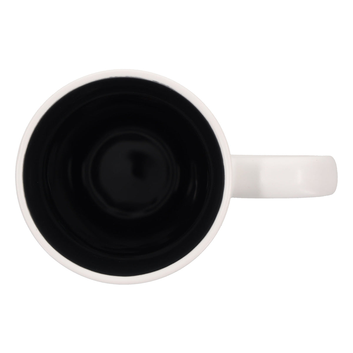 Amazing Grace White Ceramic Mug with Dark Brown Interior