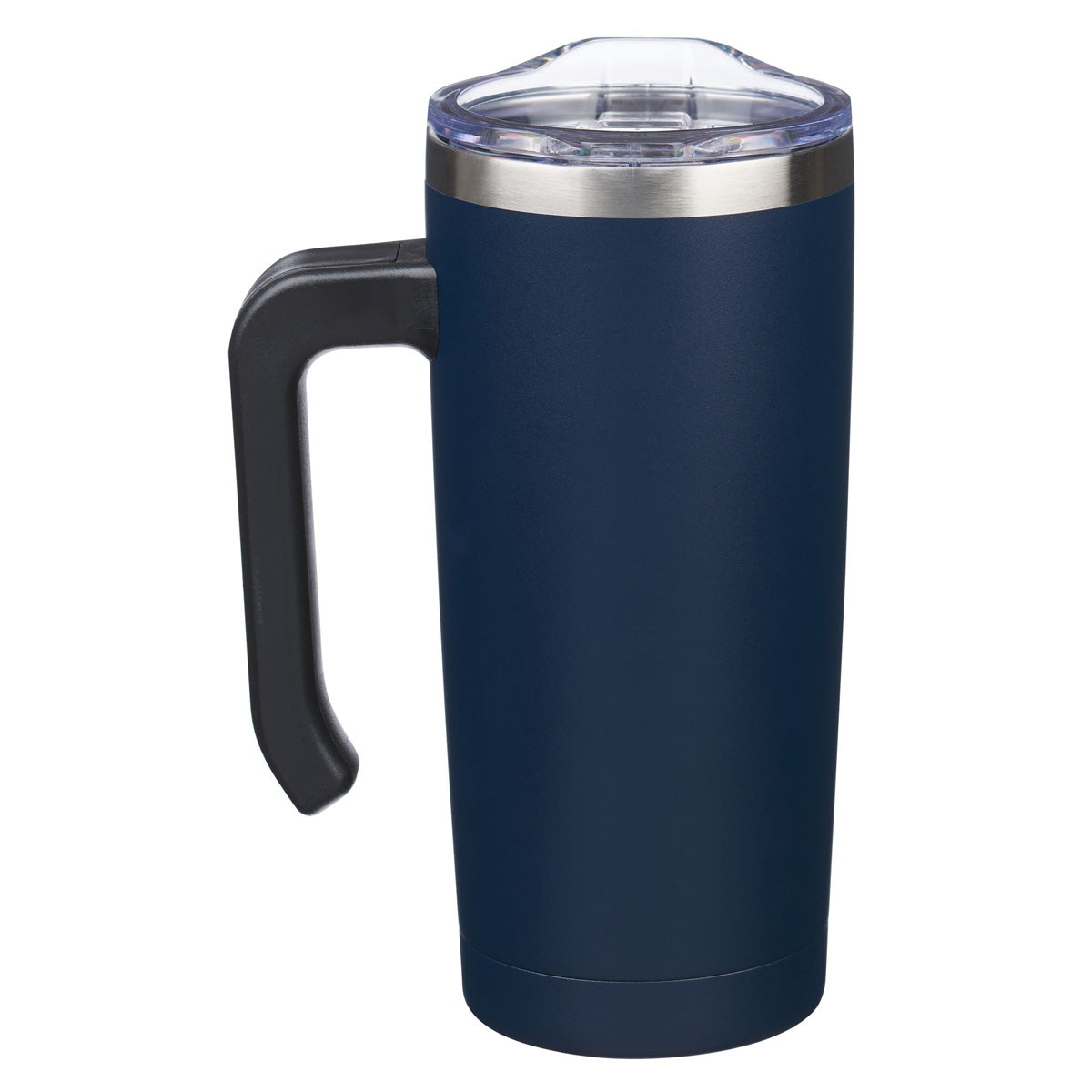 For I Know the Plans I Have for You Navy Stainless Steel Travel Mug with Handle