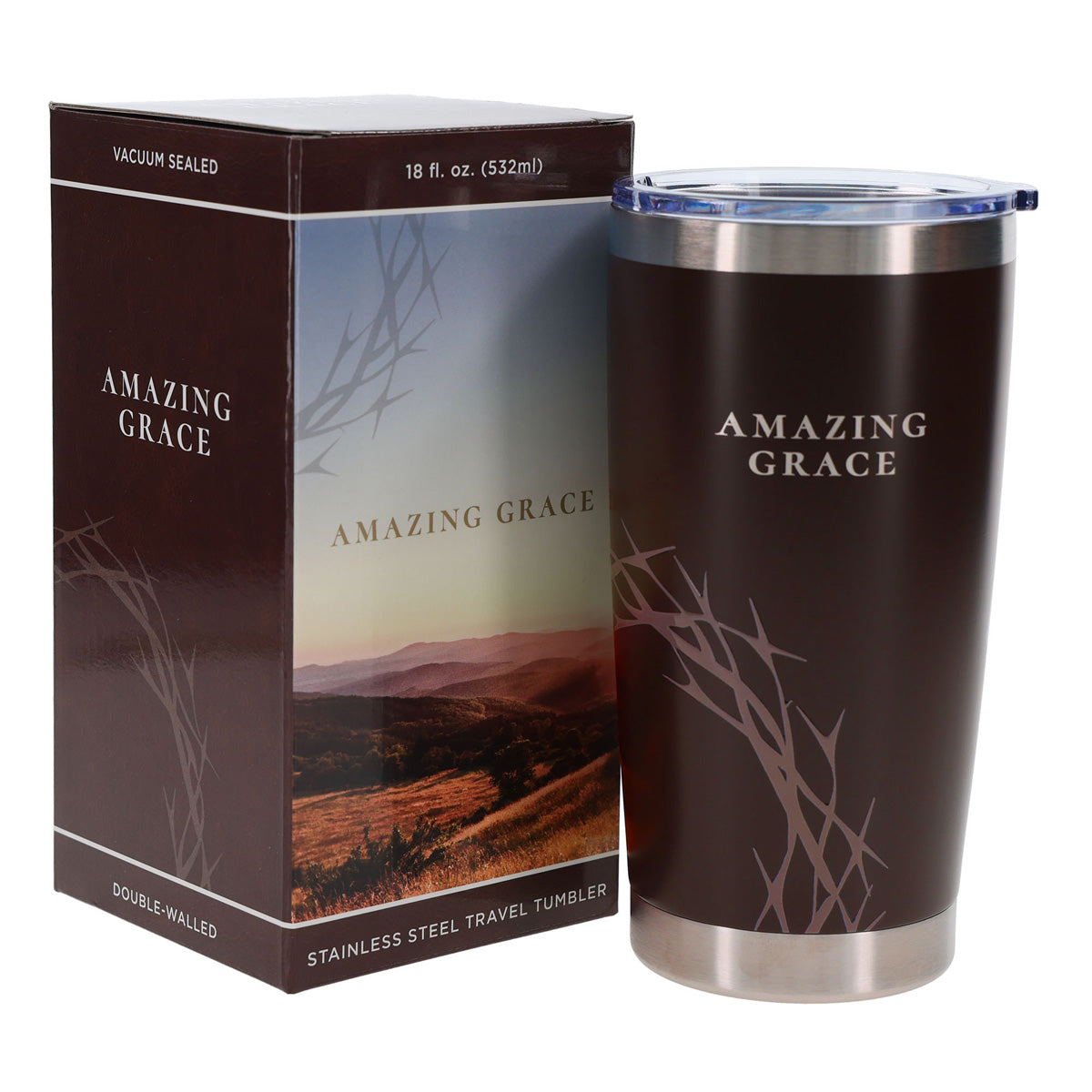 Travel Mug - Amazing Grace (Stainless Steel)