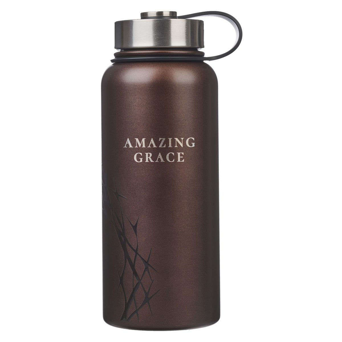 Amazing Grace Crown of Thorns Stainless Steel Water Bottle