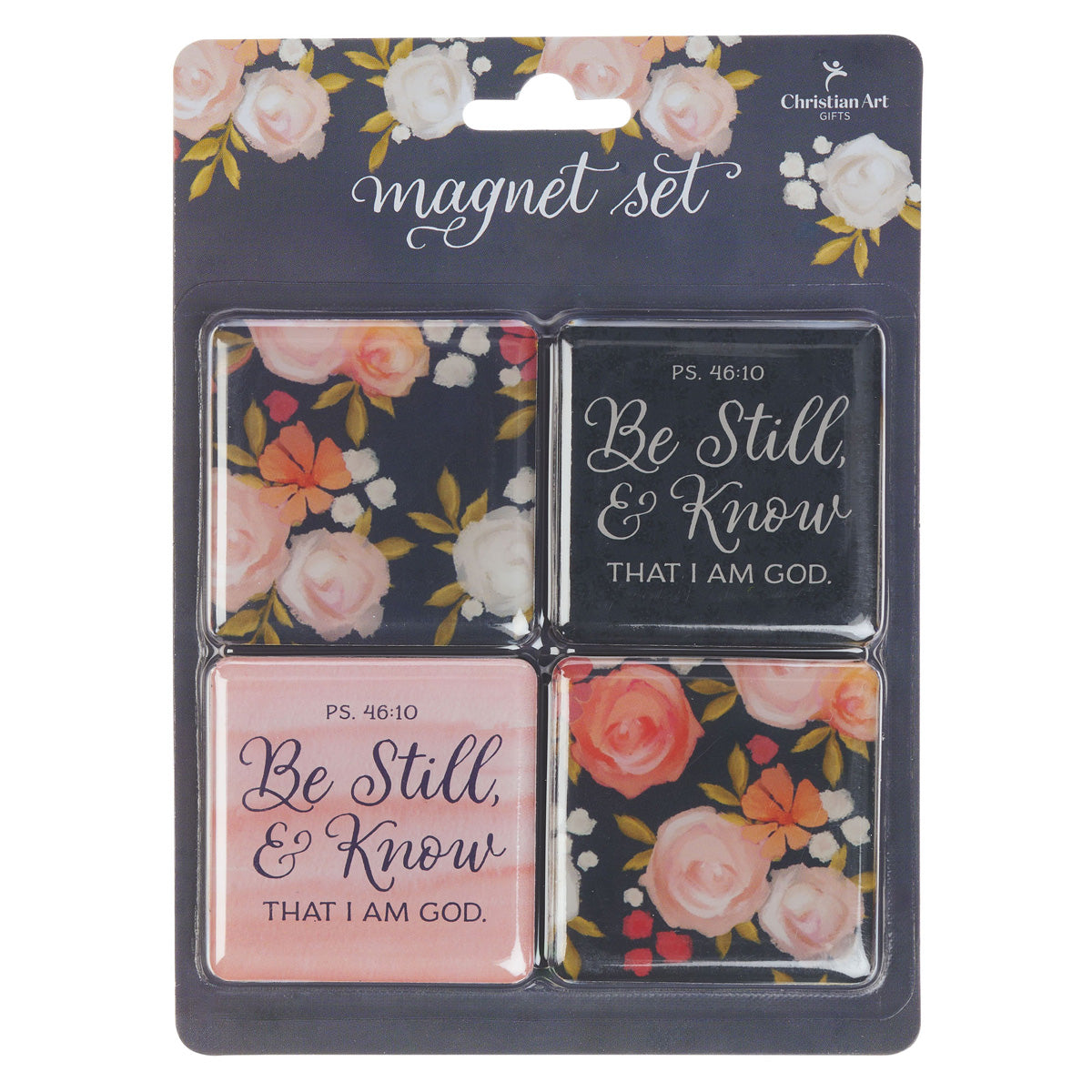 Be Still and Know That I Am God Four-Piece Magnetic Set