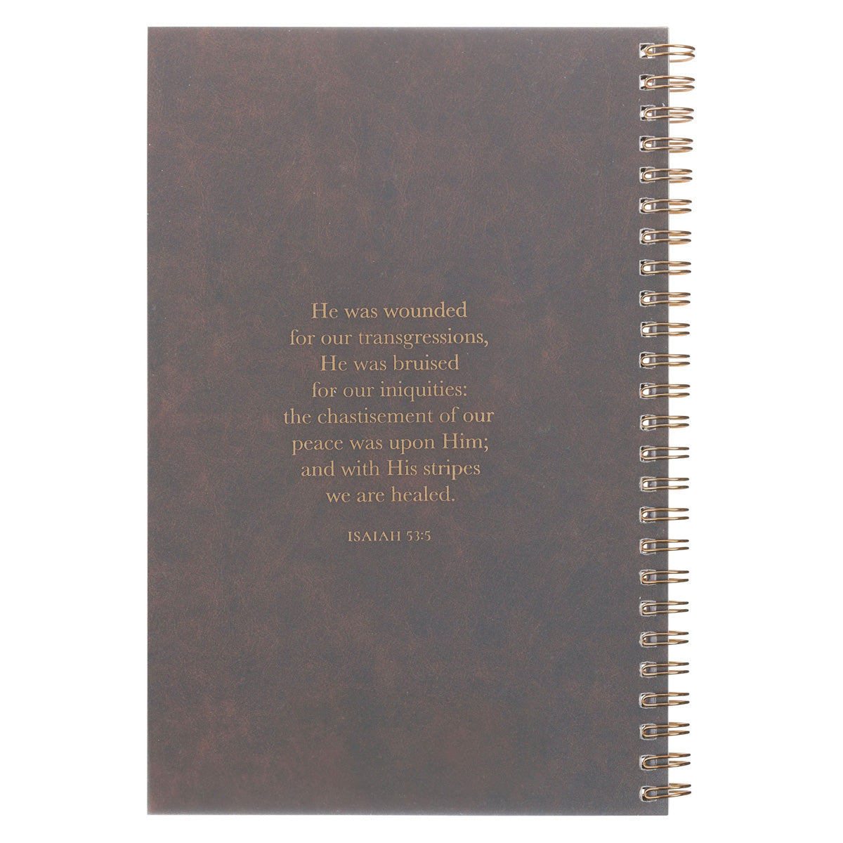 Amazing Grace Wirebound PVC Notebook
