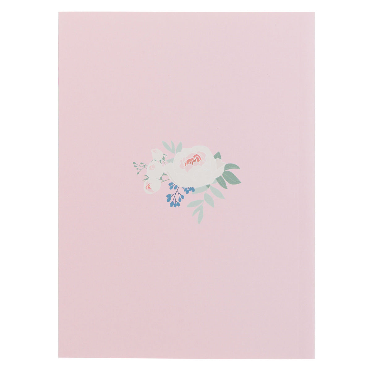 Trust in the Lord with All Your Heart Floral Notebook