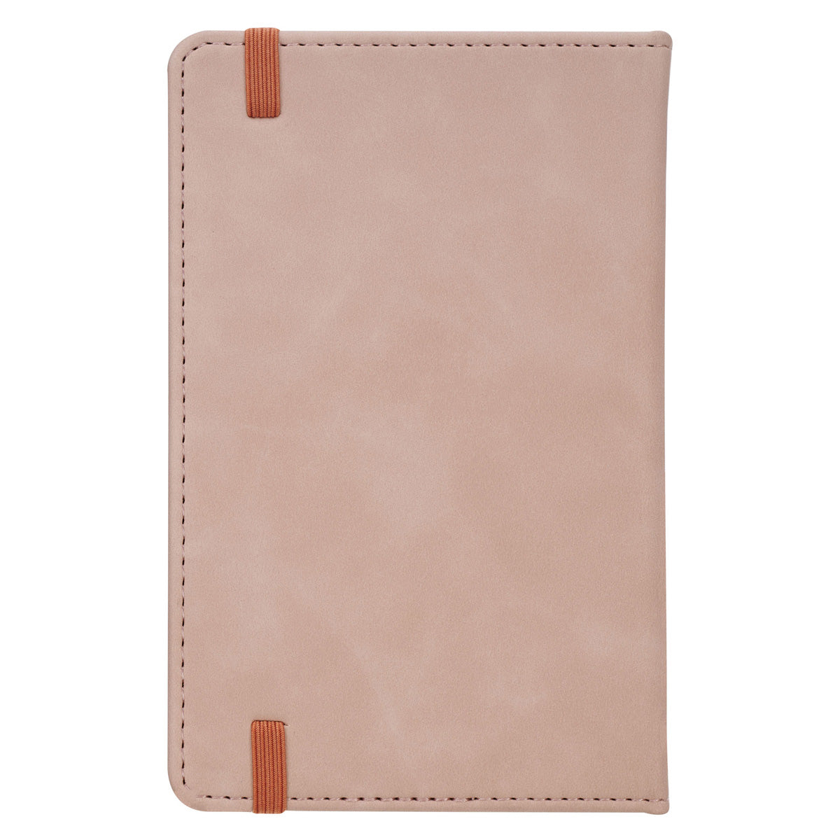 Trust Pink Faux Leather Notebook with Elastic Closure