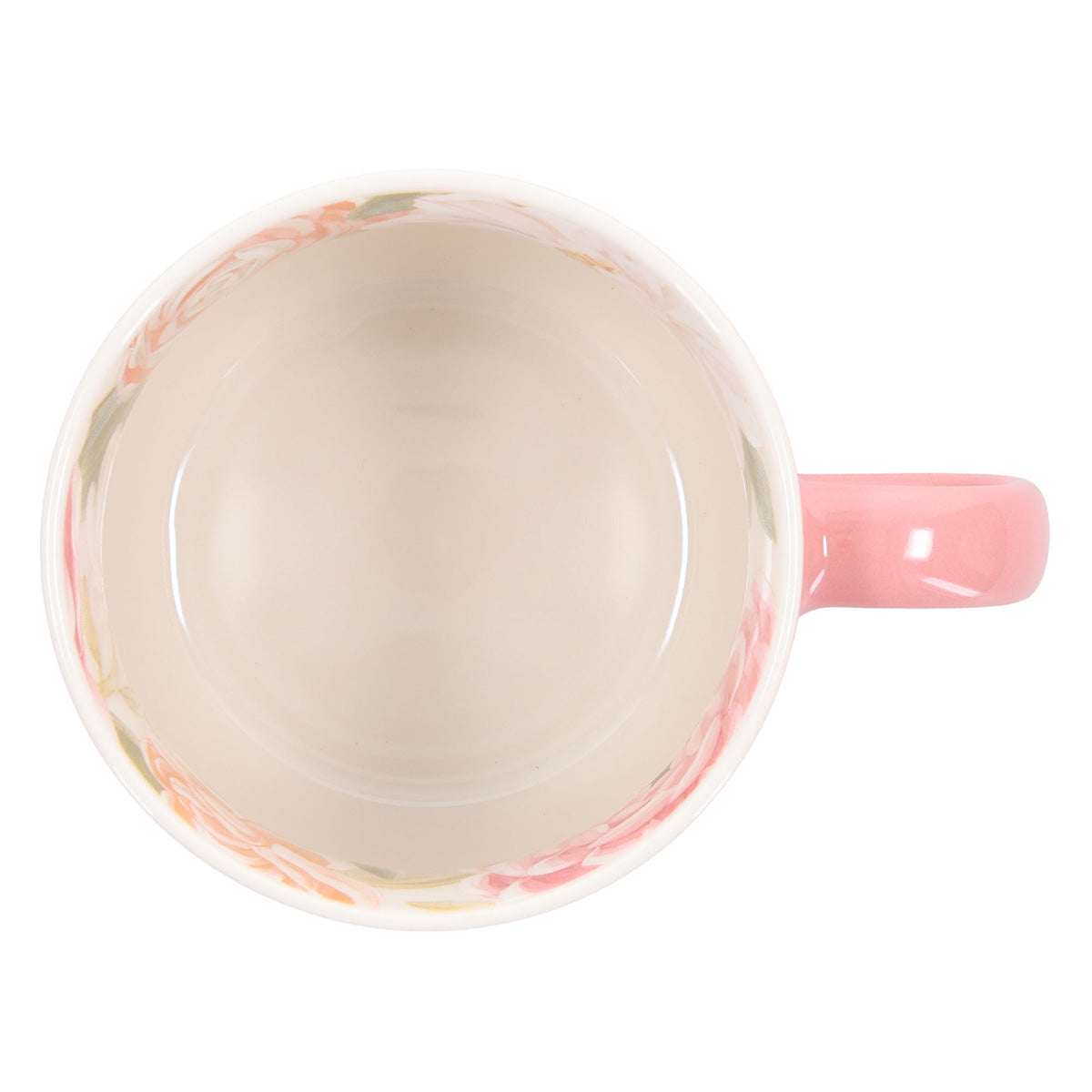 God Is Within Her, She Will Not Fall Pink Ceramic Mug