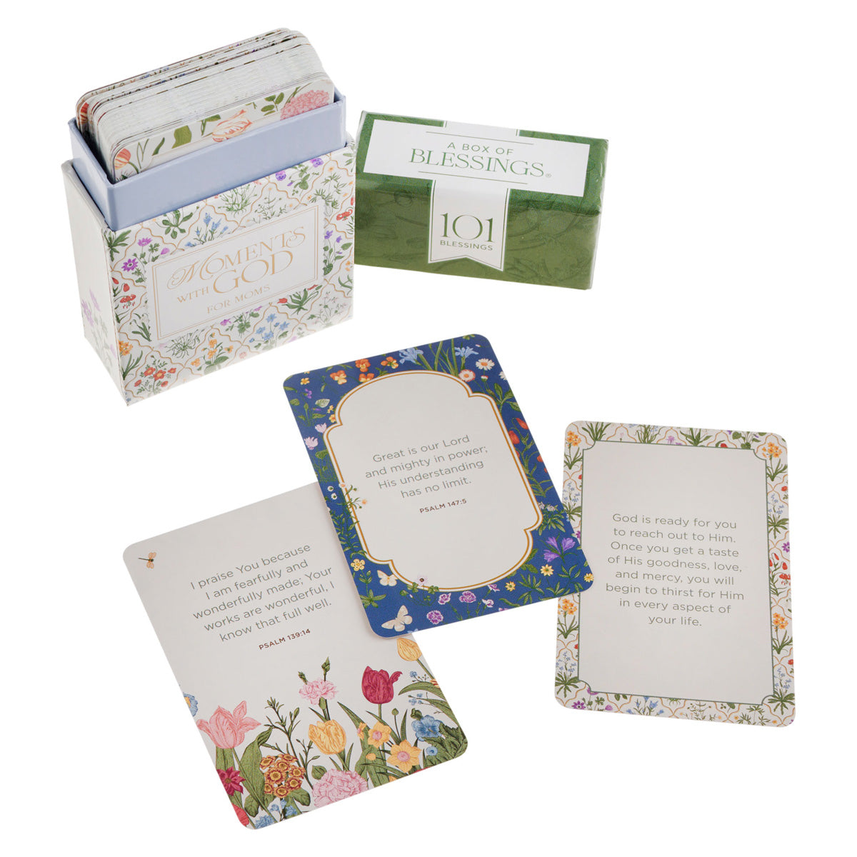 Moments with God for Moms 101 Blessings Boxed Cards