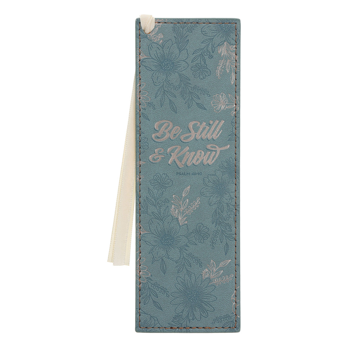 Be Still and Know Faux Leather Bookmark