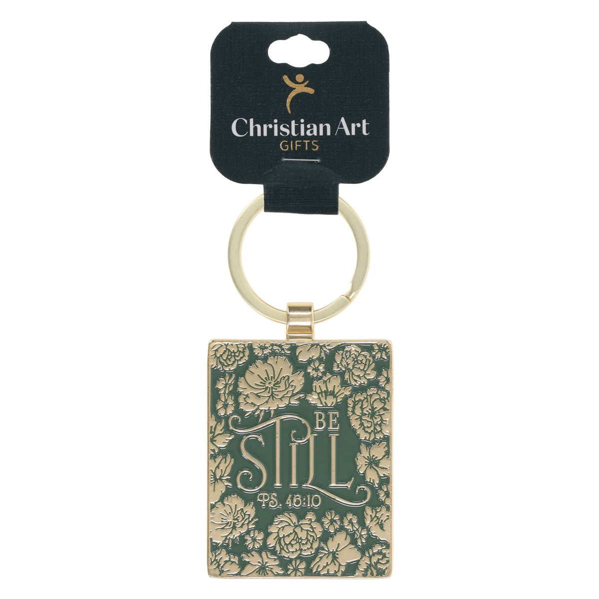 Be Still Metal Keychain