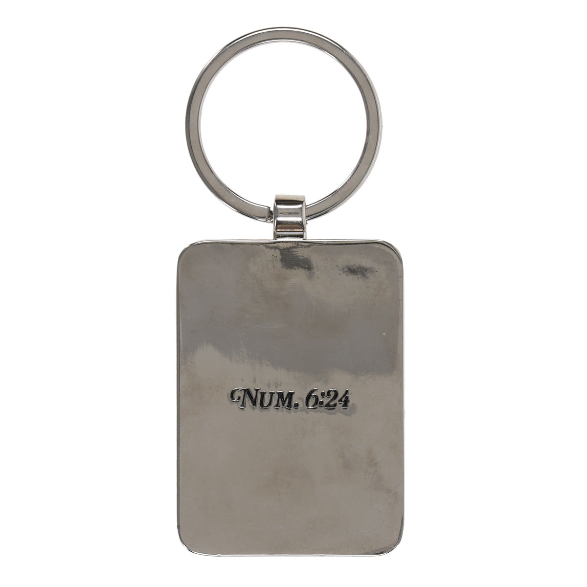 The Lord Bless You and Keep You Metal Keychain