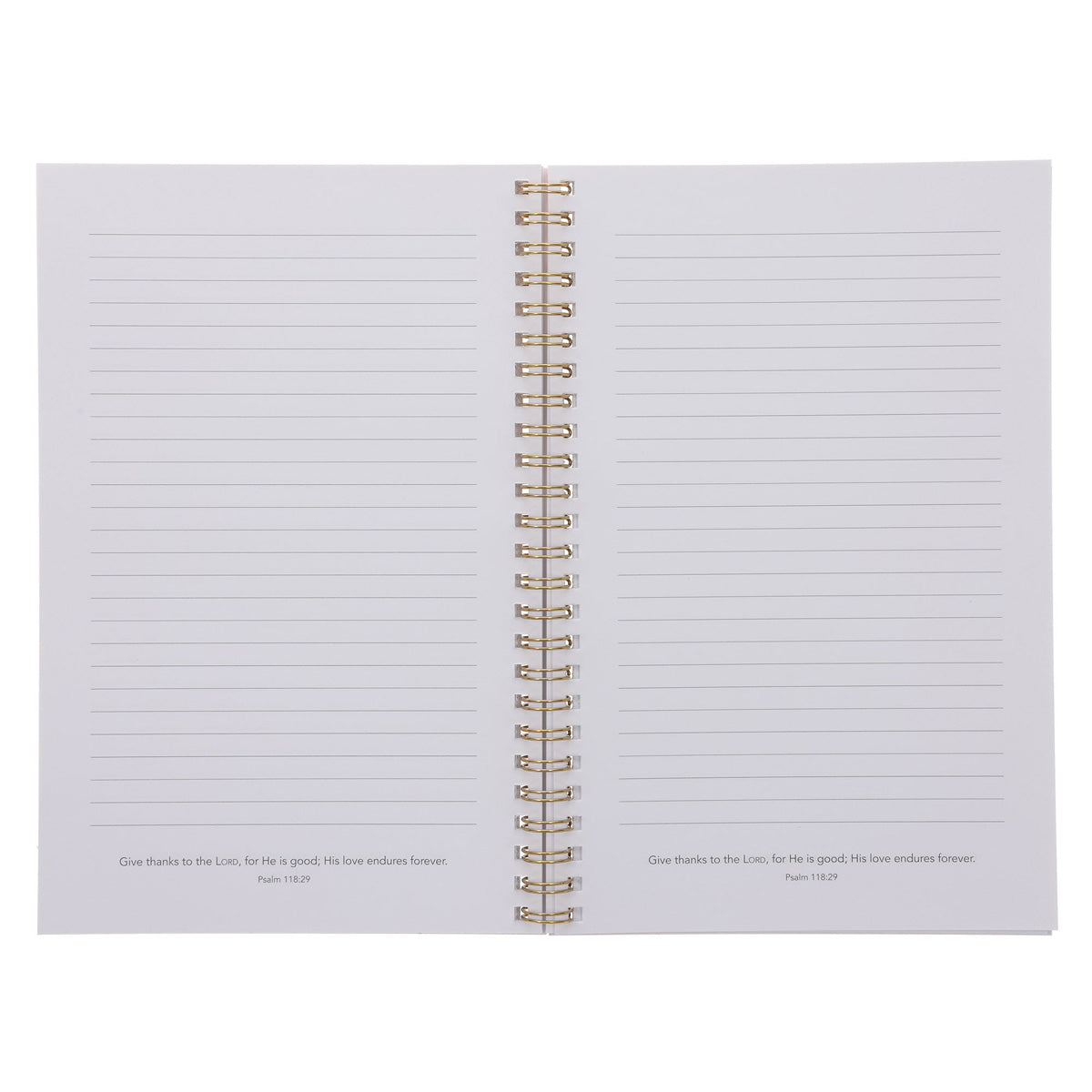 Those Who Trust in the Lord Will Renew Their Strength Wirebound Notebook with PVC Cover