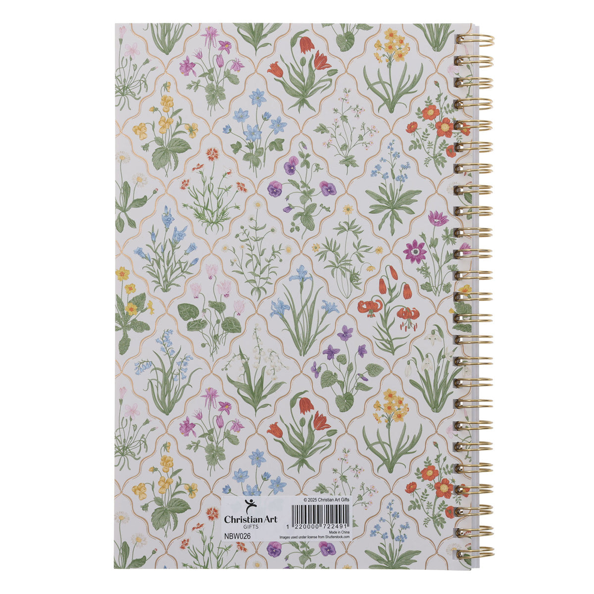 My Grace Is Sufficient for You Wirebound Notebook with PVC Cover