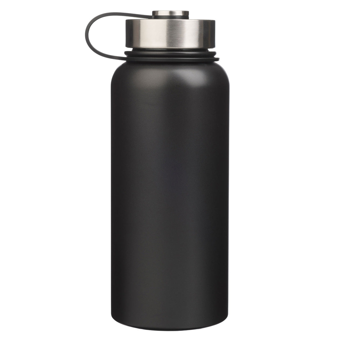 Man of God Black Stainless Steel Water Bottle