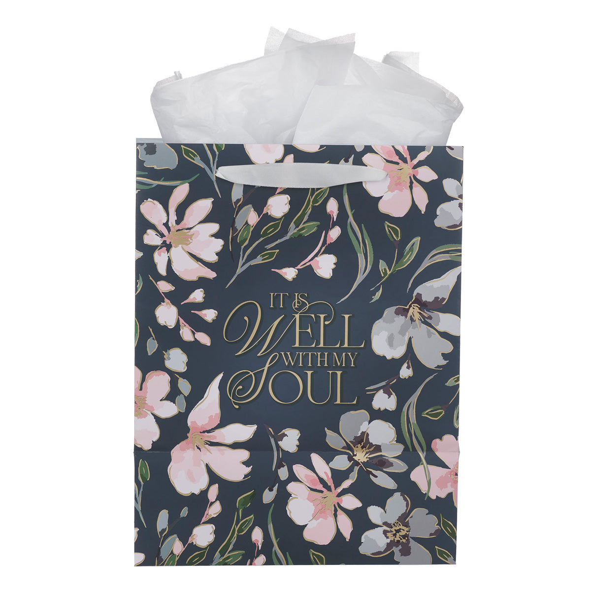 It Is Well with My Soul Portrait Gift Bag with Gift Tag