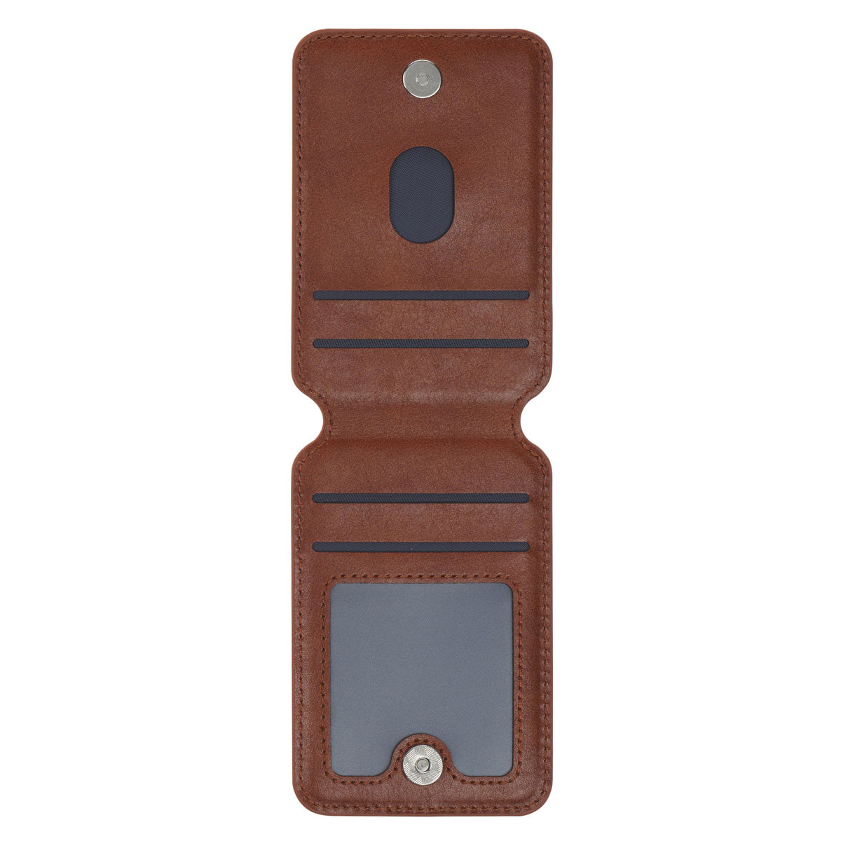 Stand Firm in the Faith Brown Magnetic Faux Leather Phone Wallet