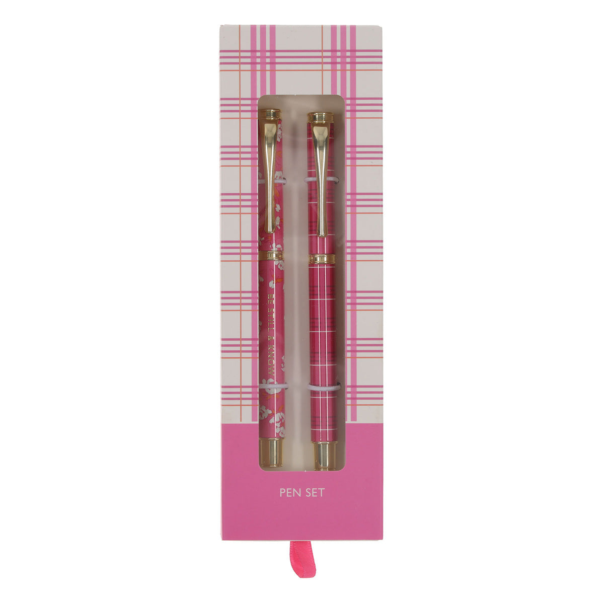 Be Still and Know Two-Piece Pen Set with Black Ink