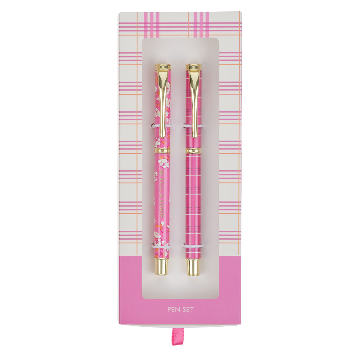 Be Still and Know Two-Piece Pen Set with Black Ink