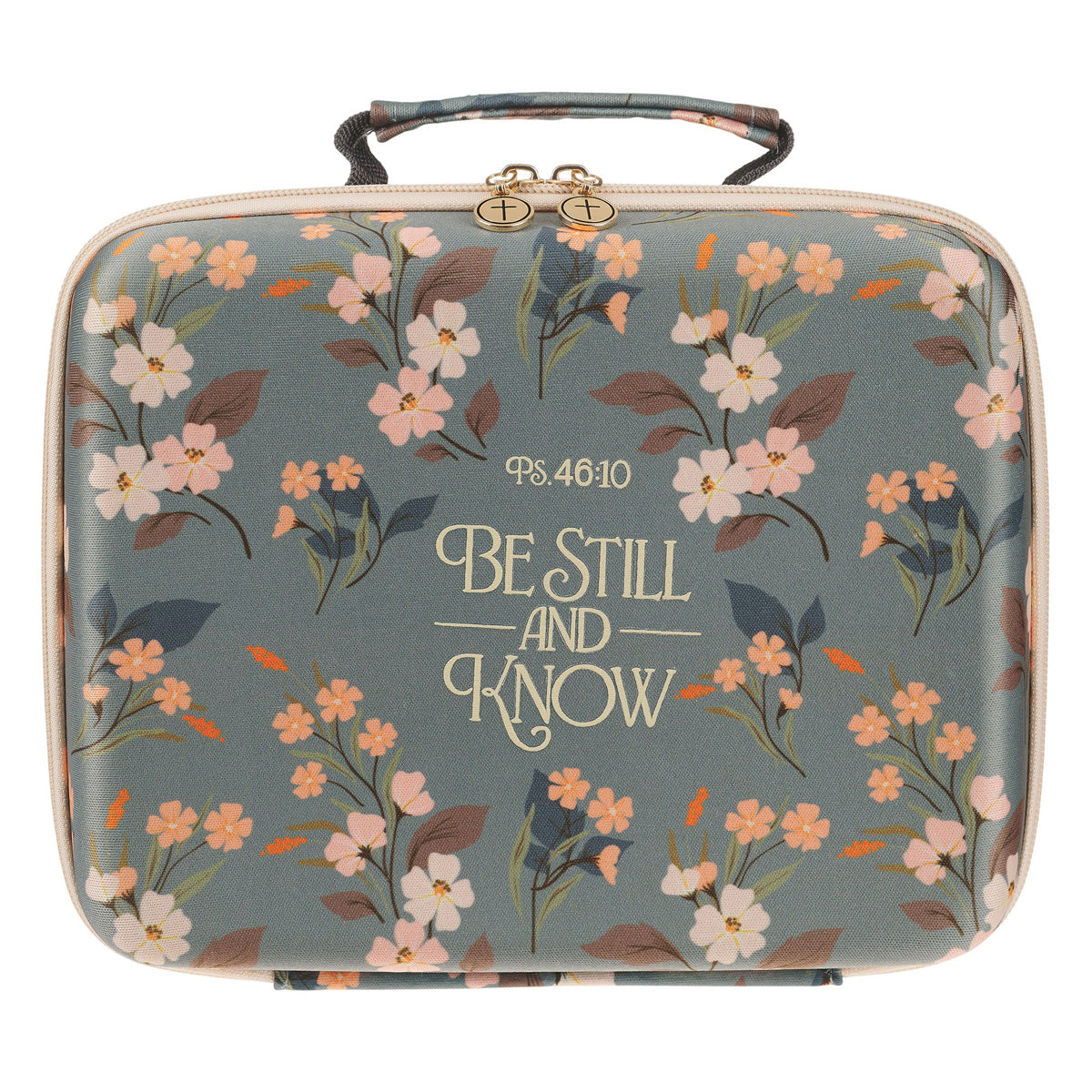 Be Still and Know Hardcover Organizer Bible Case