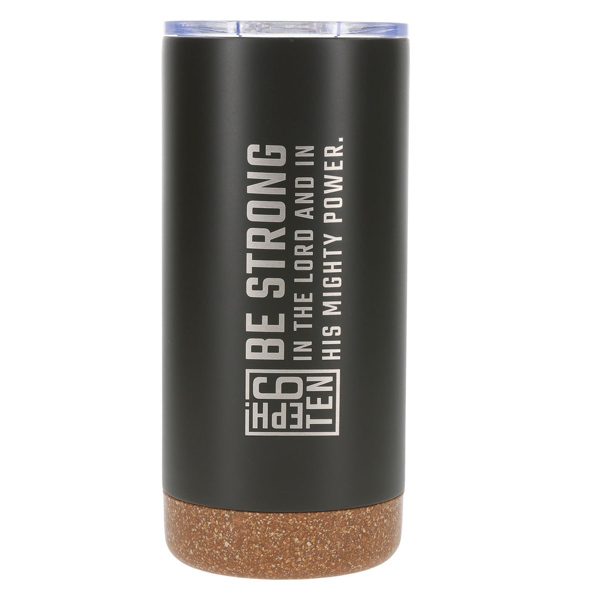 Be Strong in the Lord and in His Mighty Power Stainless Steel Travel Mug