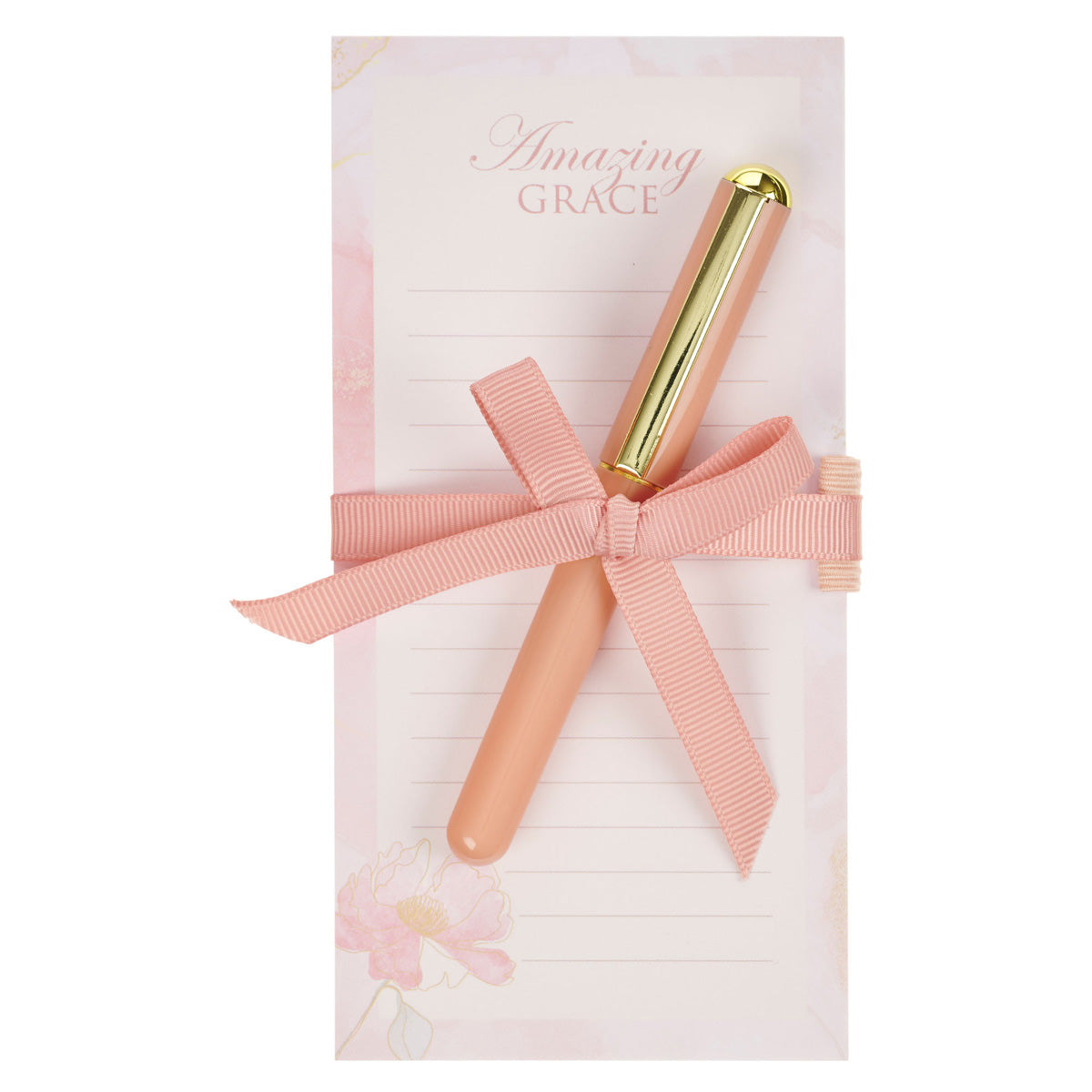 Amazing Grace Magnetic Notepad with Pen
