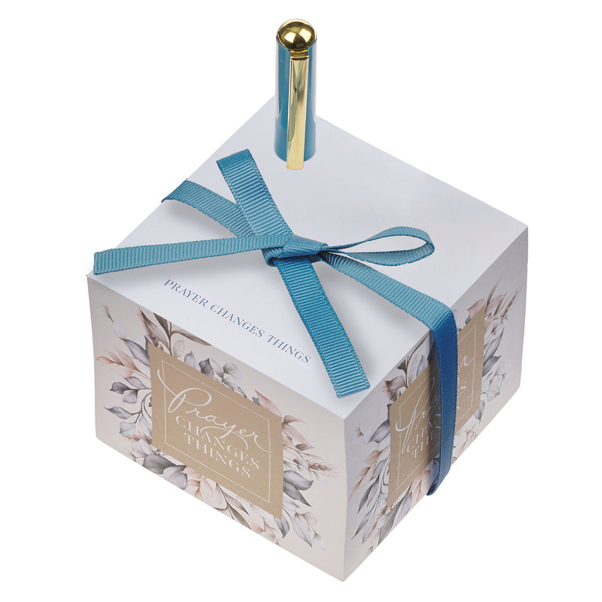 Prayer Changes Things Memo Note Block with Pen