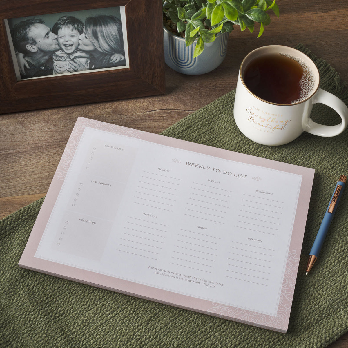 A4 Tear-Off Weekly To-Do List - Everything Beautiful