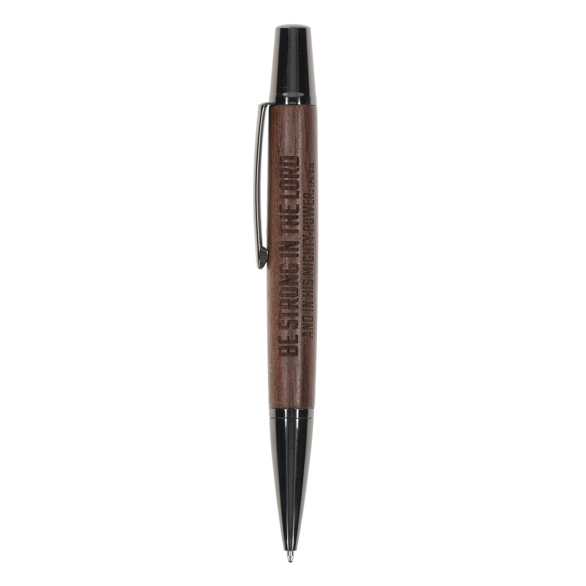 Be Strong in the Lord and in His Mighty Power Pen in Gift Box