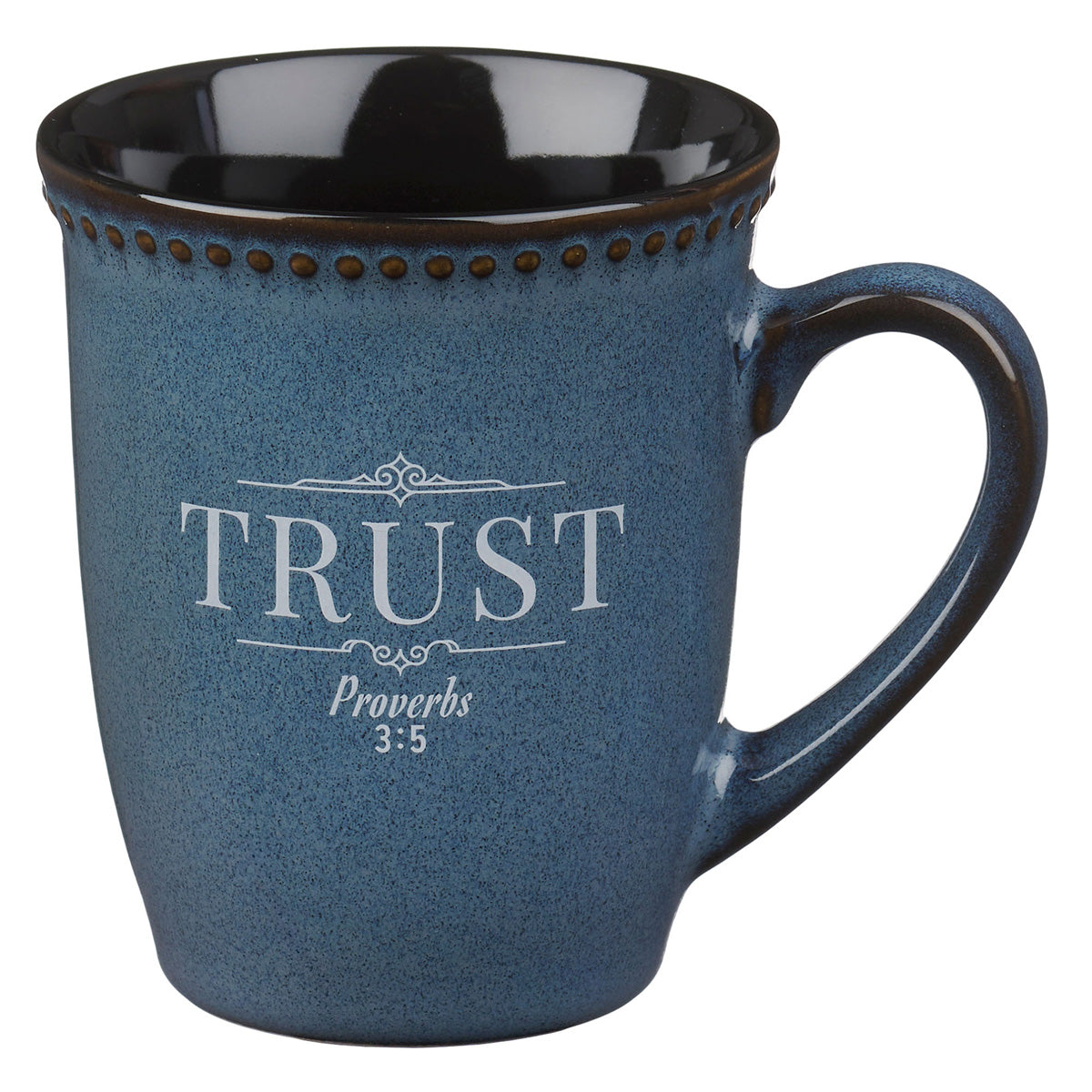 Faith Hope Grace Trust Four-Piece Ceramic Mug Set