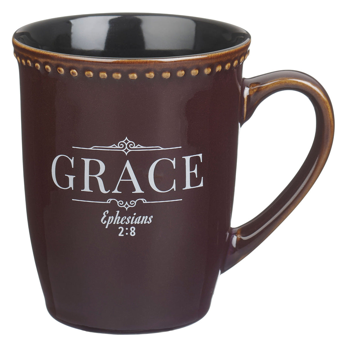 Faith Hope Grace Trust Four-Piece Ceramic Mug Set