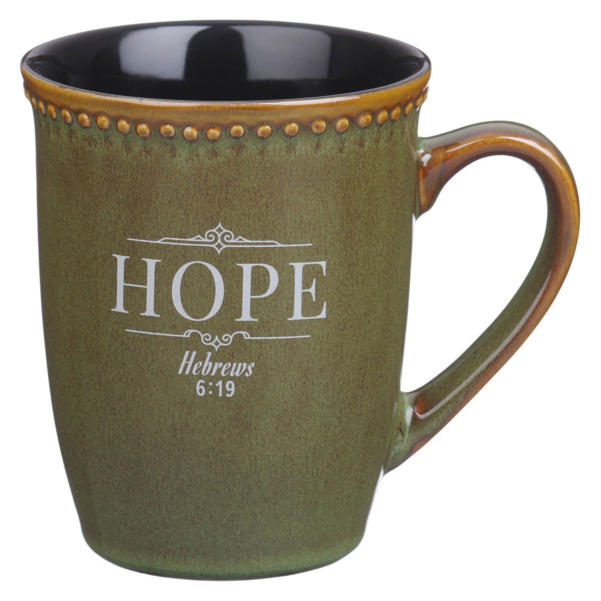 Faith Hope Grace Trust Four-Piece Ceramic Mug Set
