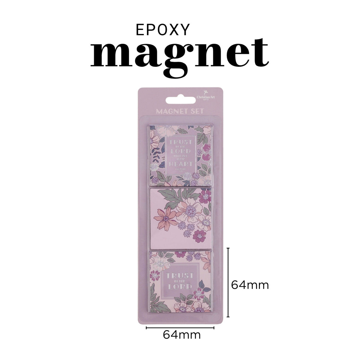 Trust in the Lord Three-Piece Magnetic Set