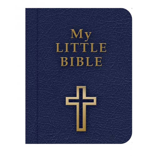 My Little Bible Navy Blue (Paperback)