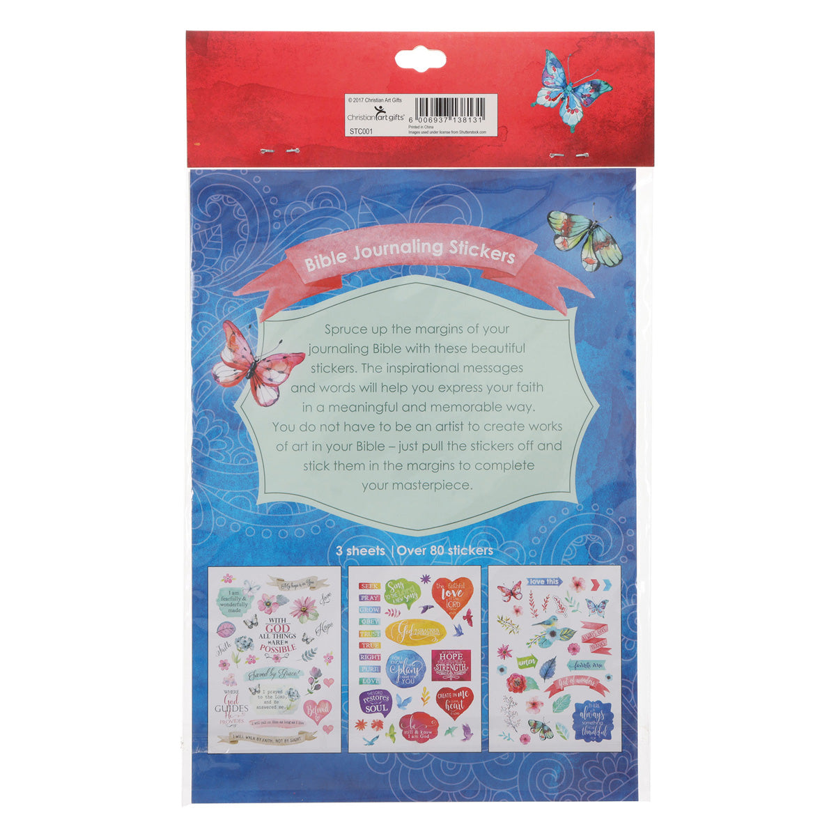 Bible Journaling Stickers (Set Of 3)(Journaling Stickers)