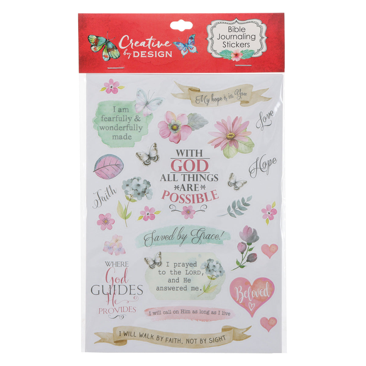 Bible Journaling Stickers (Set Of 3)(Journaling Stickers)