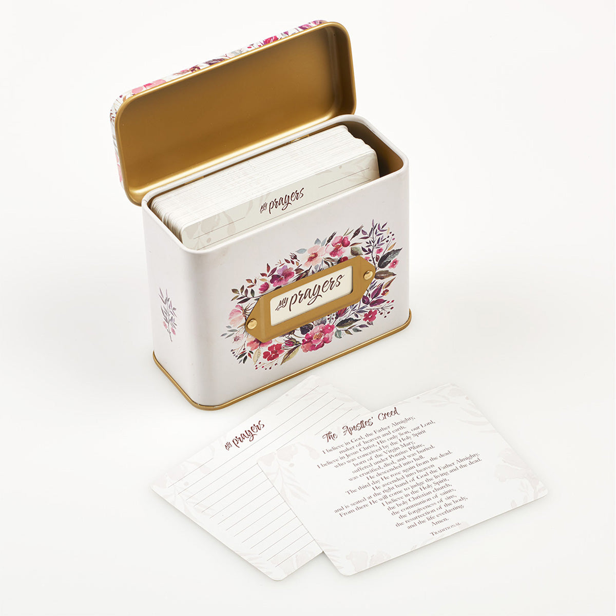 My Prayer Cards In Tin