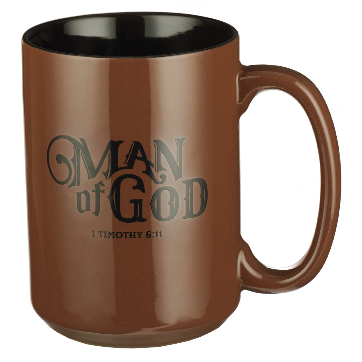 Man Of God Ceramic Mug - 1 Timothy 6:11